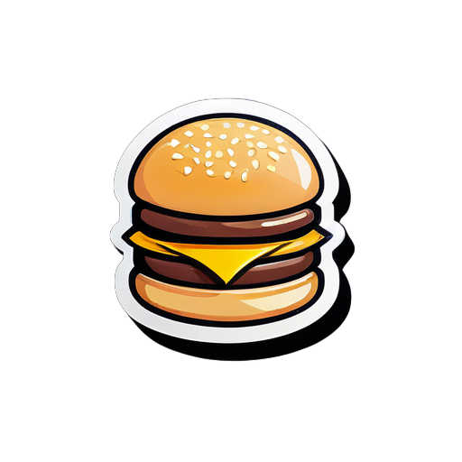 McDonald everyday sticker