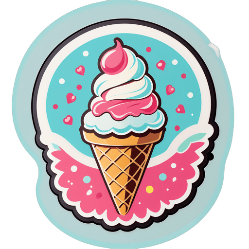 Helado Fresco sticker