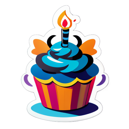 Joyeux anniversaire sticker