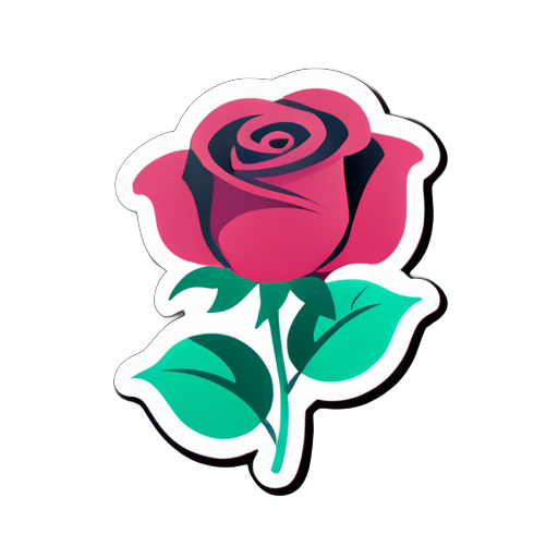 rosa sticker