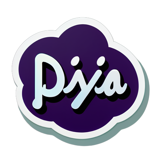 스티커 이름 priya 만들기 sticker