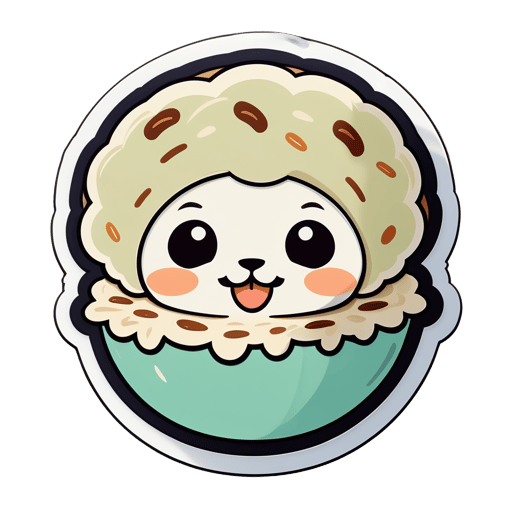 mignon Oatmeal sticker