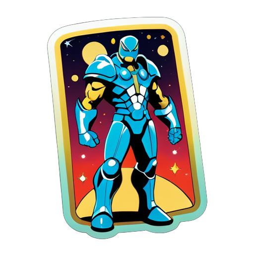 Himmlische Wesen in Marvel Comics sticker