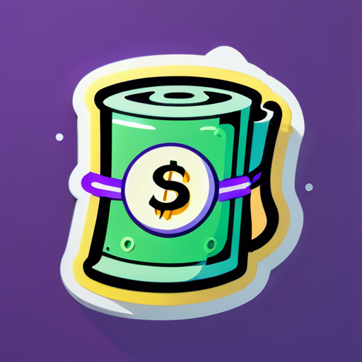 money sticker