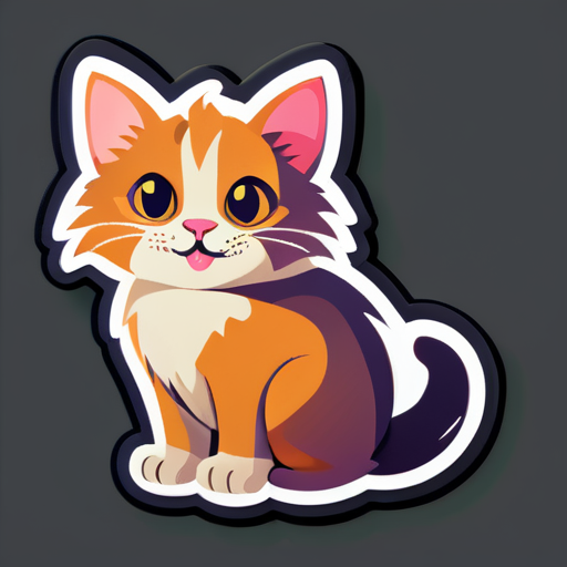 cat sticker