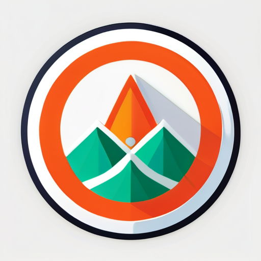 orienteering sticker