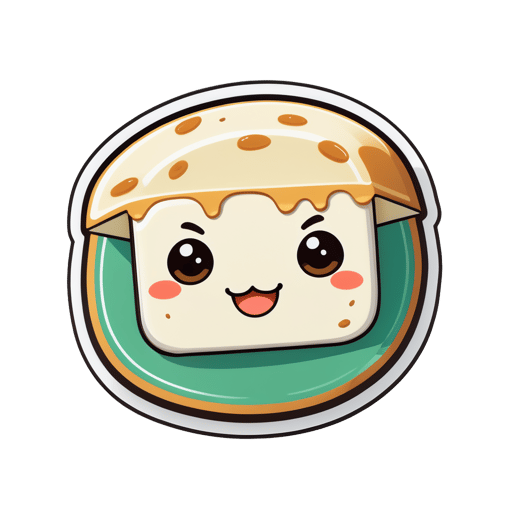 Tofu lindo sticker