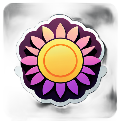 sun sticker