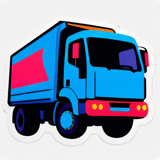 camion sticker