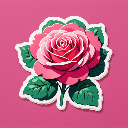 향기로운 장미 sticker