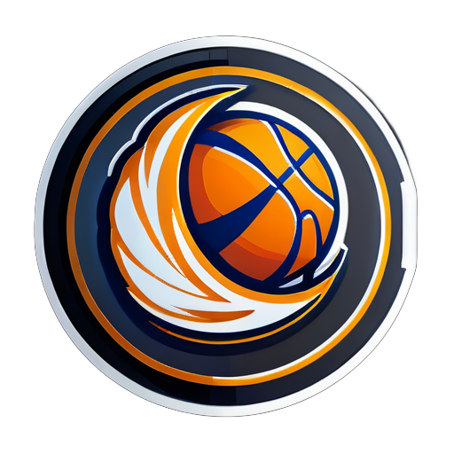 basketball team logo
 sticker