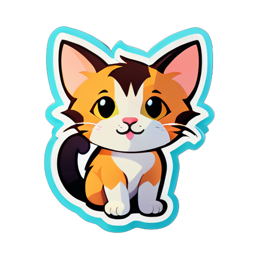 猫 sticker