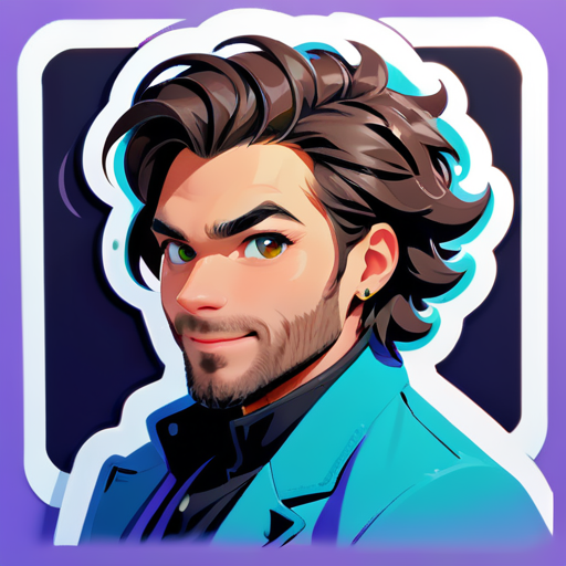 profile pic 
 sticker