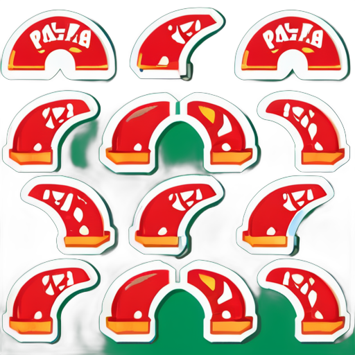 papa johns pizza but its an army of pizzamen roblox sticker