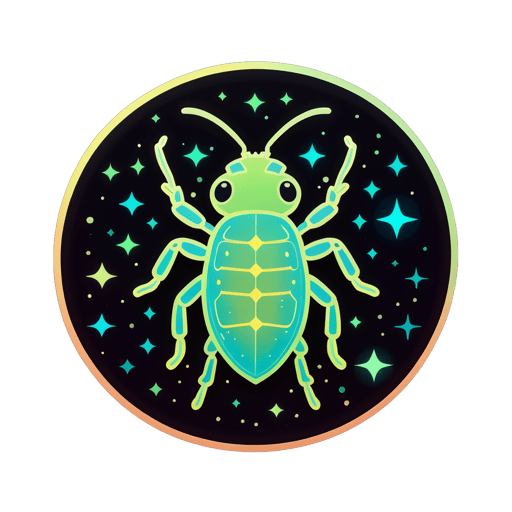 Luminous Firefly Guide sticker