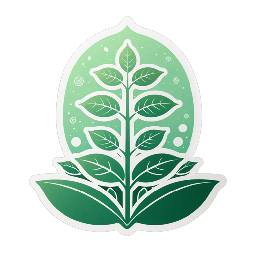 Tranquil Tulsi Tranquility sticker