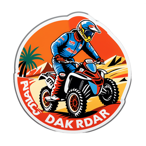 Rallye Dakar sticker