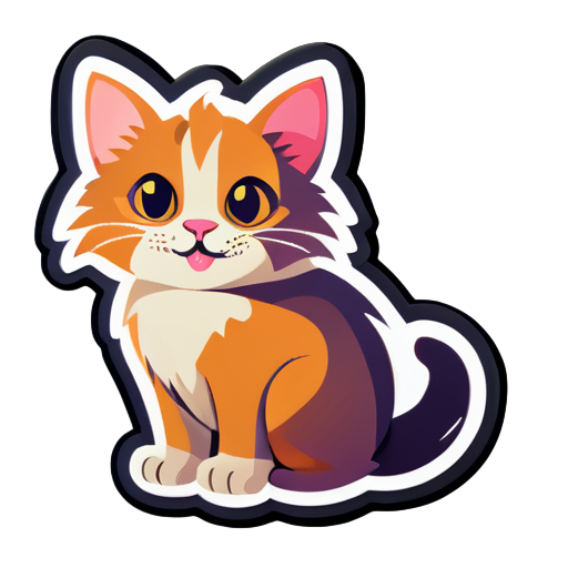 Katze sticker