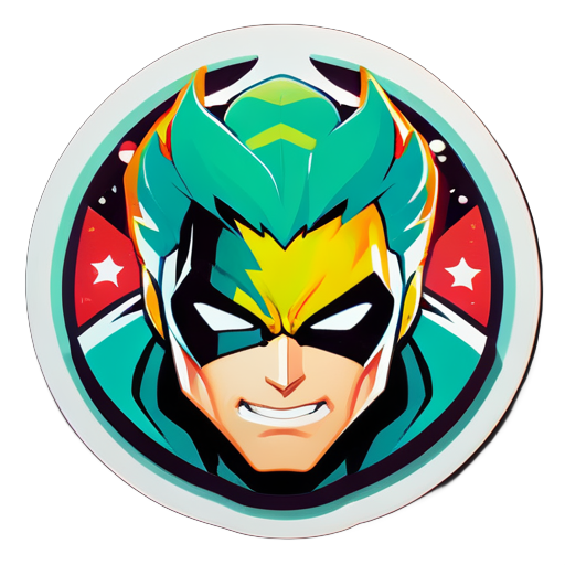 make me hero sticker