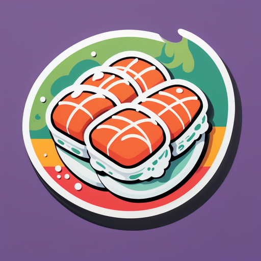 Frischer Sushi sticker