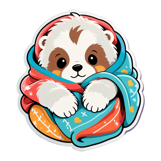 Soft Blanket Snuggles sticker