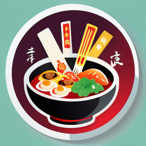 中国美食
 sticker