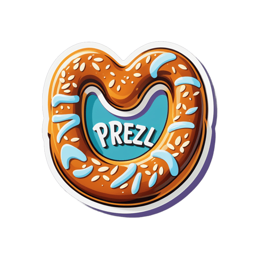 Fresh Pretzel sticker