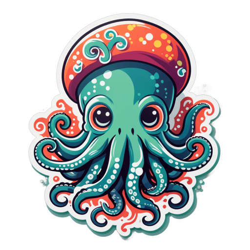 Charming Kraken sticker