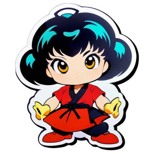 haposai maestro ranma1/2 sticker