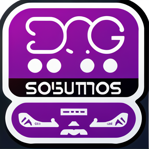 Adesivo com o nome da empresa 'RAMG SOLUTIONS Pvt. Ltd.' sticker