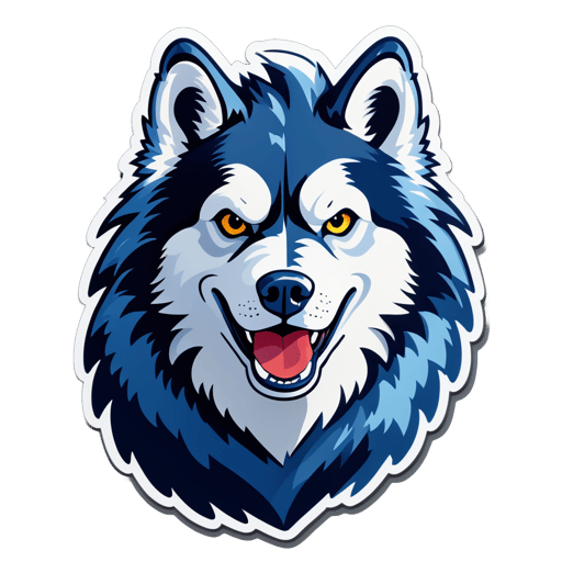 Husky Denim Buitres sticker