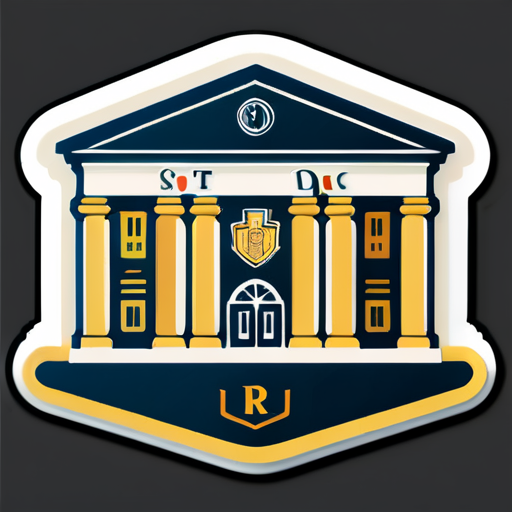 University sticker