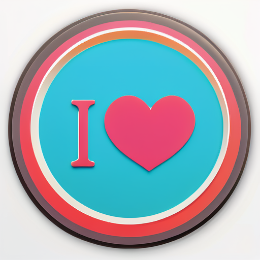 'Love' sticker