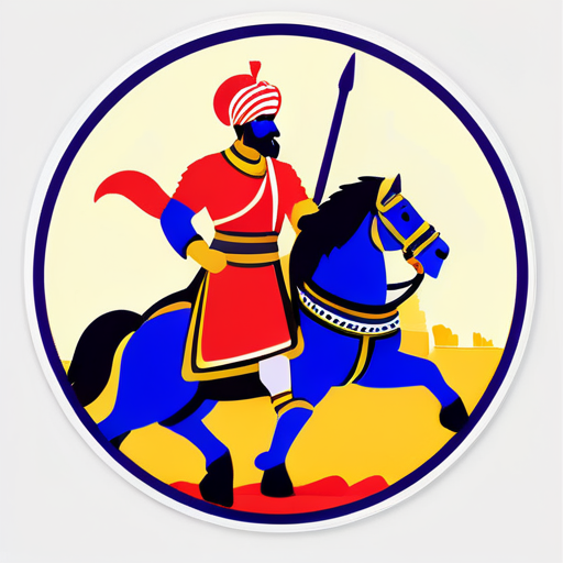 Batalla de Panipat sticker