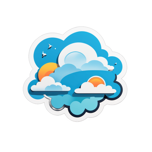 Drifting Cloud sticker