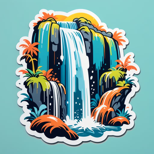 Cachoeira Rugindo sticker