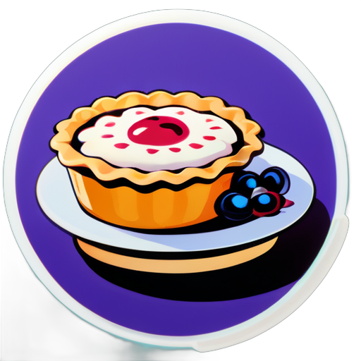 Echte Kuchen sticker