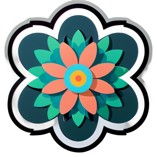 Blume sticker