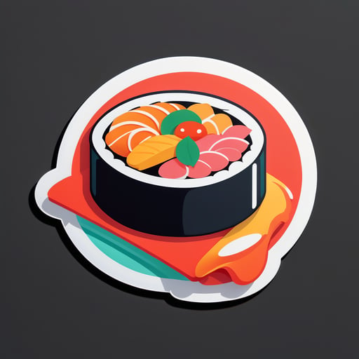 Sushi ngon sticker