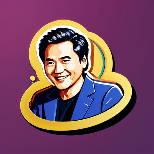 celebrity in Beijing sticker