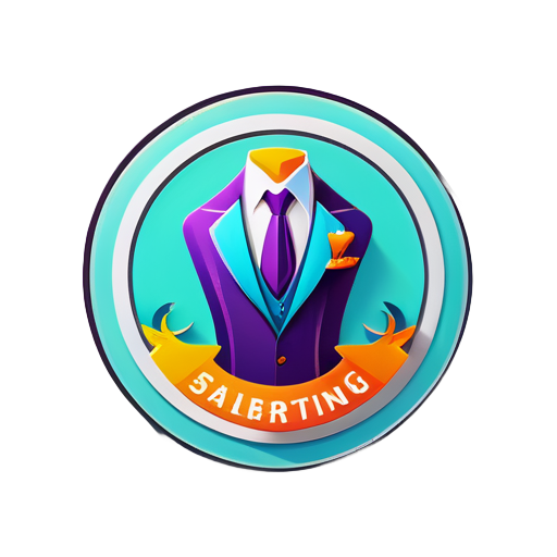 ロゴ for tailoring app sticker