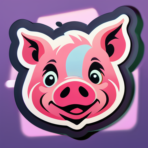 cochon sticker