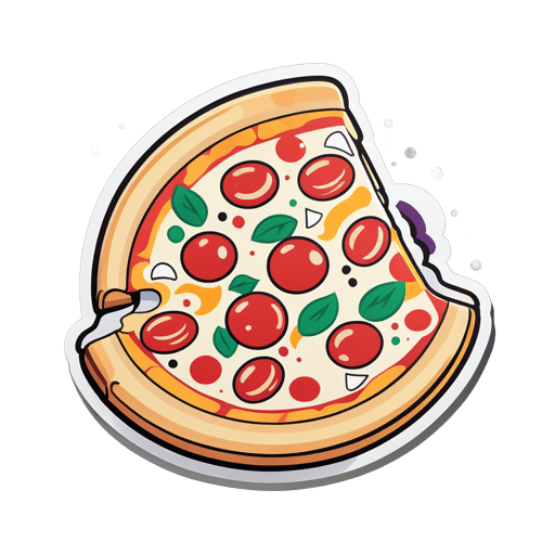 Pizza tươi sticker