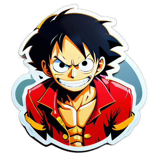 Monkey D. Luffy sticker