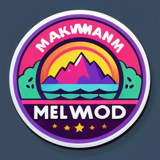 crear un logo con MMW sticker