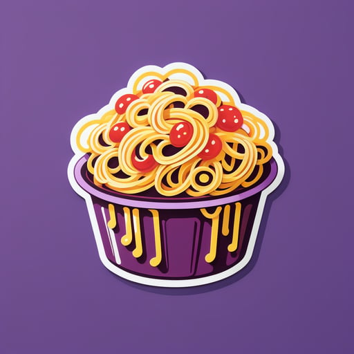 Leckere Spaghetti sticker