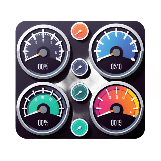 Dashboard Gauges sticker