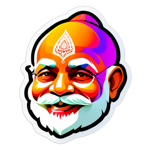 Yogi Modi sticker