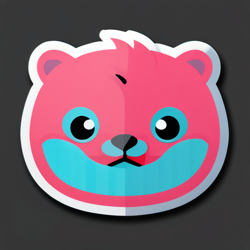 Generate me a golang programming language sticker sticker