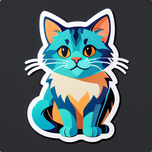 Katze sticker